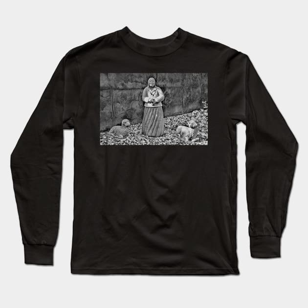 Santa Fe Sculpture Garden Study 5 Long Sleeve T-Shirt by bobmeyers